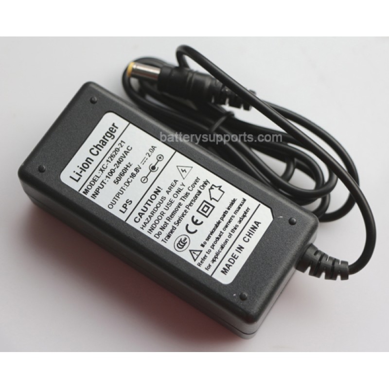 Li-ion Li-Po 16.8V 14.8V 2A 4S Wall Socket Battery Charger AC DC