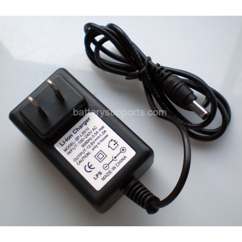 Li-ion Li-Po 12.6V 11.1V 1A 3S Wall Socket Battery Charger AC DC